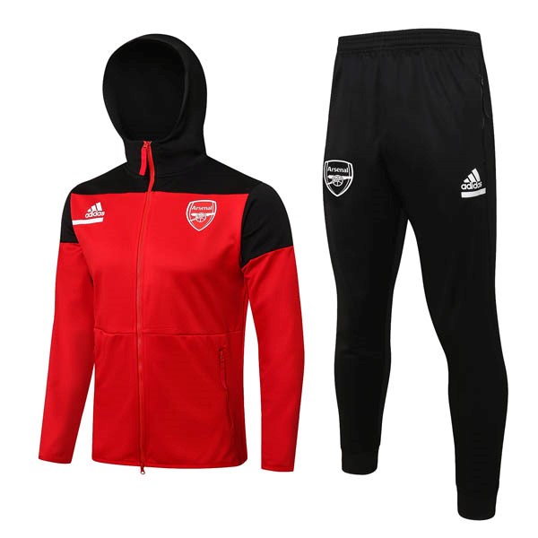 Chandal Con Capucha Arsenal 2022-2023 Rojo